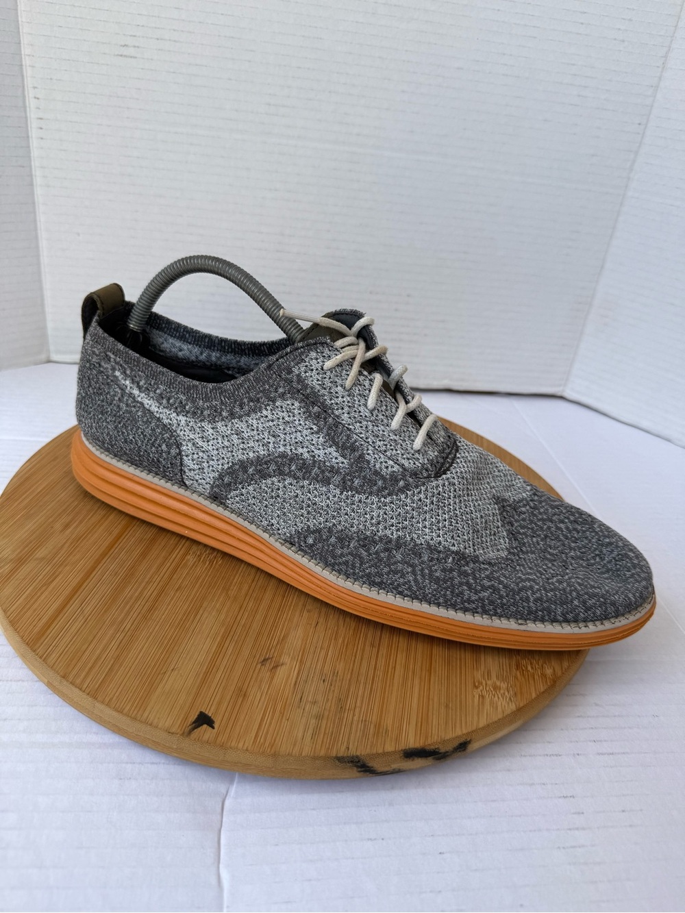 Cole Haan Original Grand Oxford Shoes Men 13 Energyweave Stitchlite WINGTIP Knit